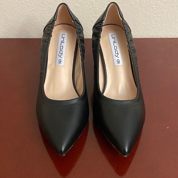 👠👠UNILADY BLACK HIGH HEELS   - Picture 2 of 6